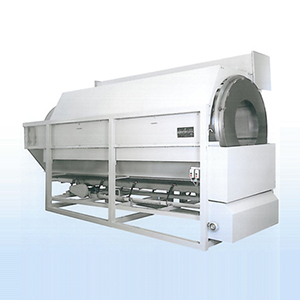 流動型生葉脫水機